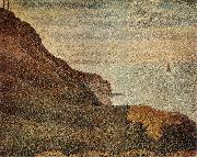 Georges Seurat The Landscape of Port en bessin oil painting picture wholesale